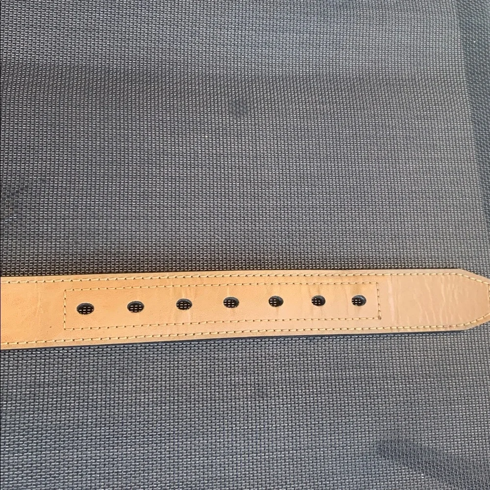 Lee Dark Brown Leather Belt